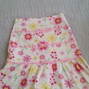 Girls Flowered Skirt by George